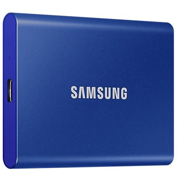 Портативный SSD-накопитель Samsung T7 1TB (MU-PC1T0H/WW) синий