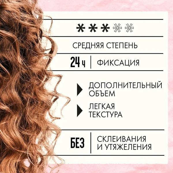 Пенка для укладки волос Кудрявый метод для кудрявых волос, 150 мл