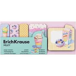 Клейкие закладки Erich Krause Milky 65654
