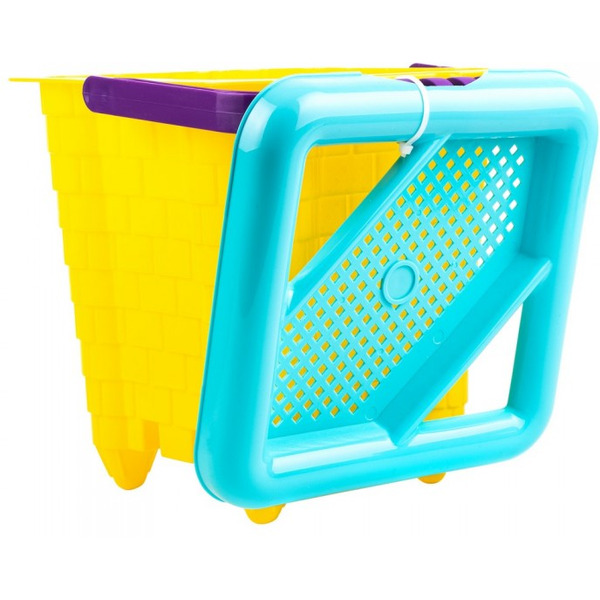 Песочный набор Fancy Baby Ведерко Вежа с ситечком VD03