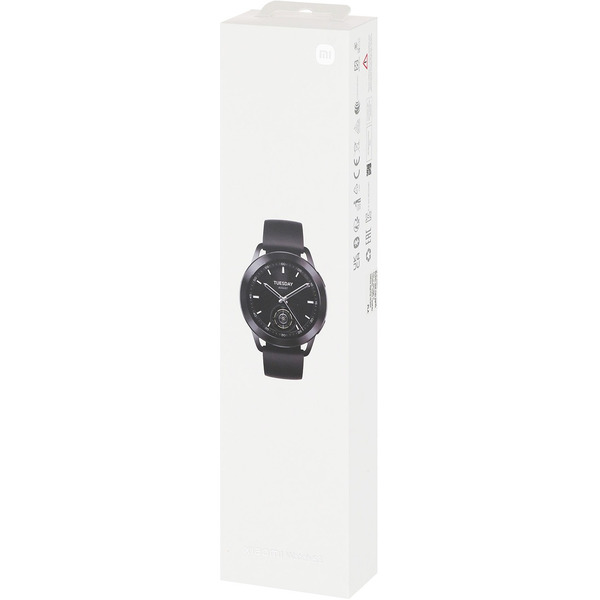 Смарт-часы Xiaomi Watch S3 Black (BHR7874GL/M2323W1)