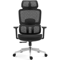 Кресло офисное SITUP GARFILD BLACK chrome (сетка Black/ Black)