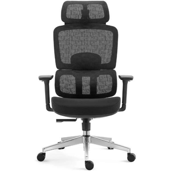 Кресло офисное SITUP GARFILD BLACK chrome (сетка Black/ Black)