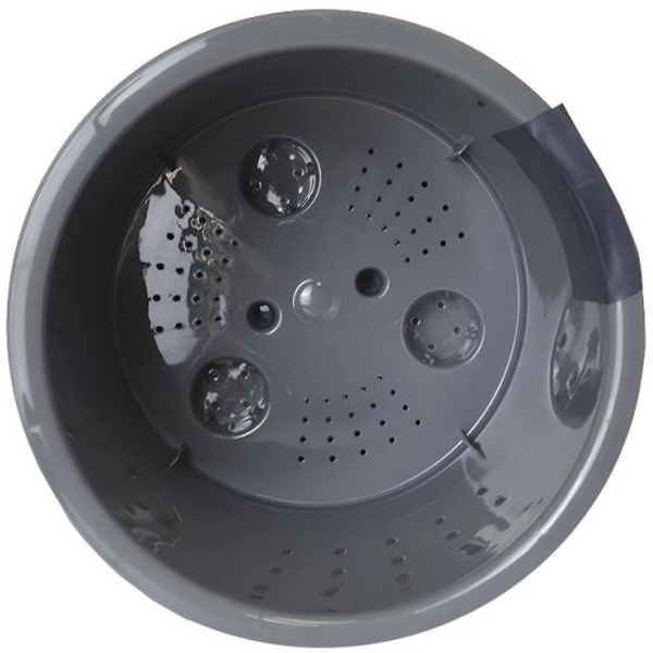 Горшок для цветов с дренажной вставкой Полимербыт Desert 11,2л 4386705