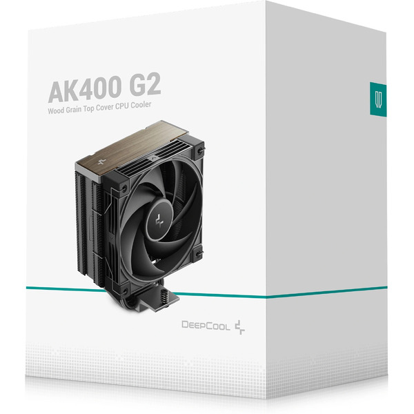 Кулер для процессора DeepCool AK400 G2 R-AK400G2-BKNNMN-GJD + термопаста Z5 3г (DP-TIM-Z5-2)