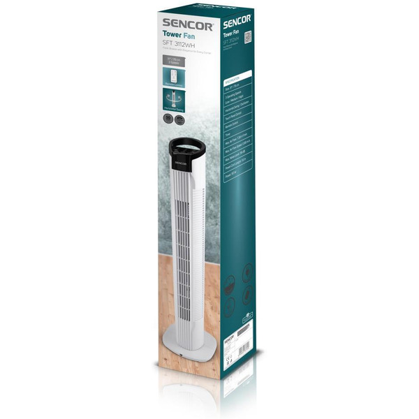 Вентилятор Sencor SFT 3112WH