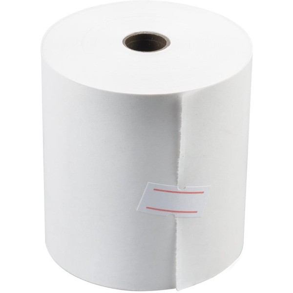 Чековая лента STAFF 111954 80мм(диаметр 65мм, длина 50м, втулка 12мм), 6 шт.