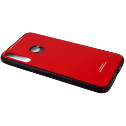 Накладка CASE Glassy Huawei P40 lite E / Y7P / Honor 9C (красный)