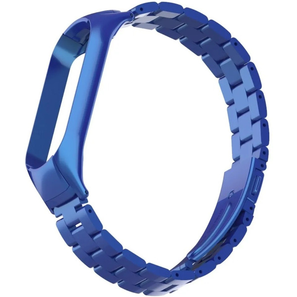 Ремешок Bingo Stainless для Xiaomi Mi Band 3/4 Синий