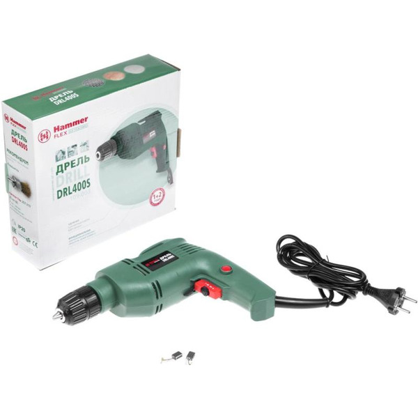 Дрель Hammer Flex DRL400S (13321)