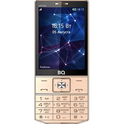 Мобильный телефон BQ-3201 Option золотой