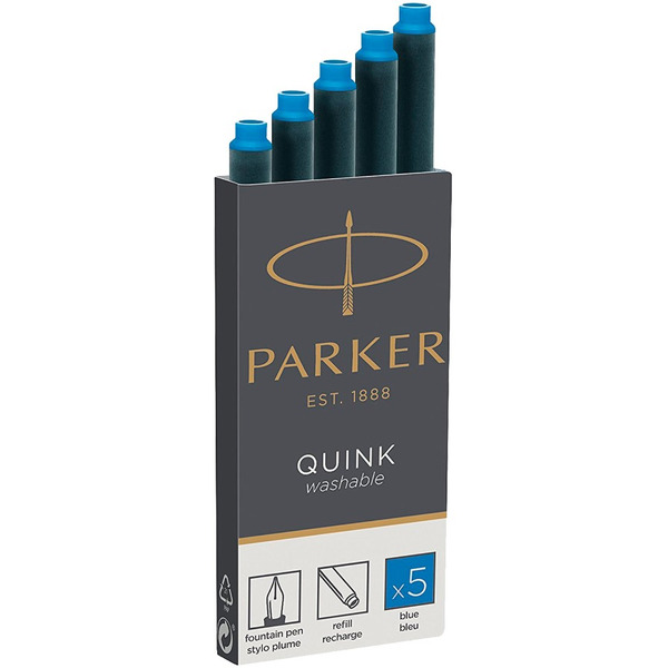 Чернильный патрон Cartridge Quink (5 шт.) PARKER 142386 / 1950383
