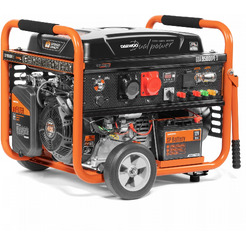 Бензиновый генератор Daewoo Power GDA 9500DPE-3