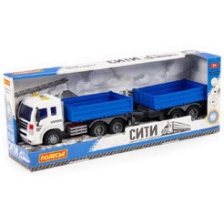 Автомобиль бортовой с прицепом Полесье 93127 Сити