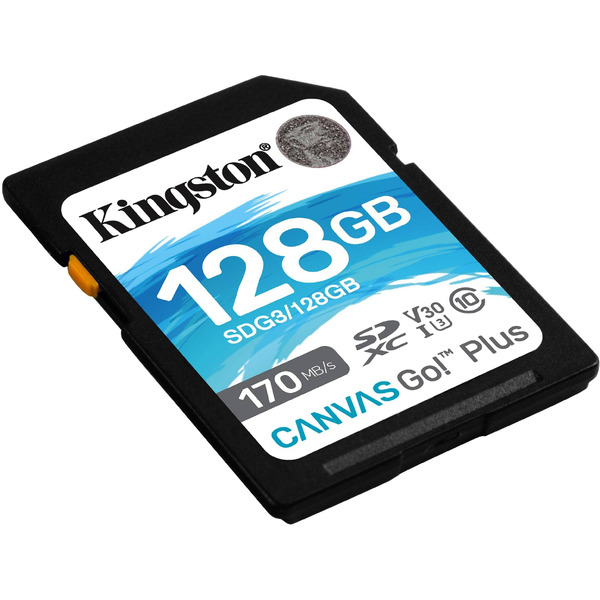 Карта памяти Kingston Canvas Go! Plus SDXC 128GB (SDG3/128GB)