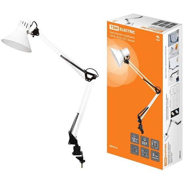 Светильник  струбцина TDM SQ0337-0030