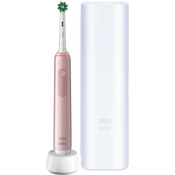 Электрическая зубная щетка Braun Oral-B Pro 3 3500/D505.513.3X (розовый)