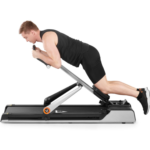 Электрическая беговая дорожка S1 Space 4в1 (тренажер для бега/ходьбы, гребли, пресса, рук)