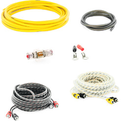 Набор проводов для подключения 4-канального усилителя 10Ga Swat PAC-F10