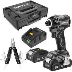 Ударная дрель-шуруповерт STAVR SID 18BL-200V-2K