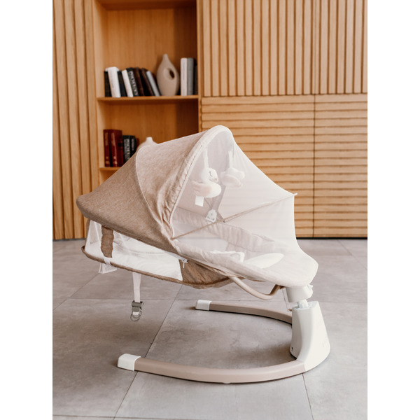 Детский шезлонг Amarobaby Lucky Swing AB23-22LUCKY/03 (бежевый)