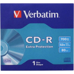 Диск CD-R VERBATIM Extra Protection 43843(700Mb)