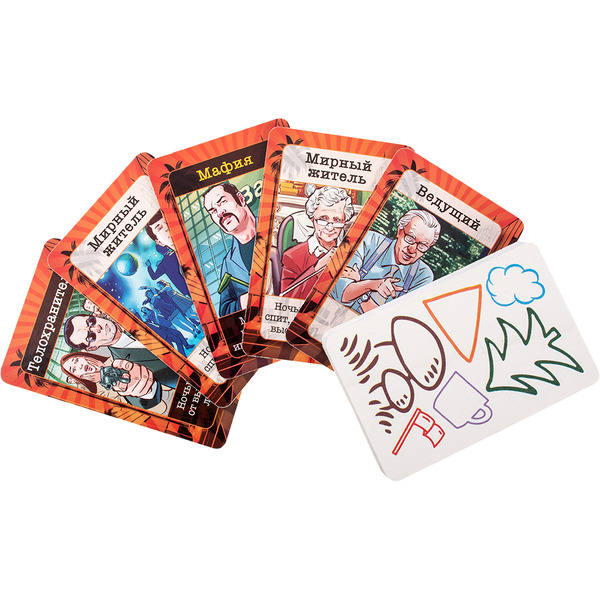 Настольная игра Dream Makers 2в1. Мафия. СуперДубль 2321C_