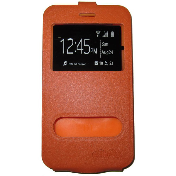 Флип-кейс Bingo U2WV-Series для телефона с экраном 4,8 - 5,2" Оранжевый (003095)