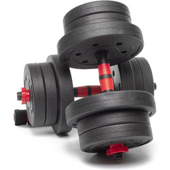 Набор композитных гантелей AMETIST 20 кг (с соединительным грифом)