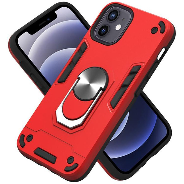 Бампер Bingo Warrior для Apple iPhone 12/12 Pro (красный)