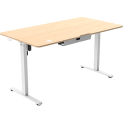 Стол с регулировкой высоты Zone51 e-Freeflow 140x75 Light Wood Z51-FLD-FFL-LW4