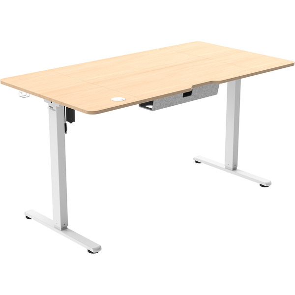 Стол с регулировкой высоты Zone51 e-Freeflow 140x75 Light Wood Z51-FLD-FFL-LW4