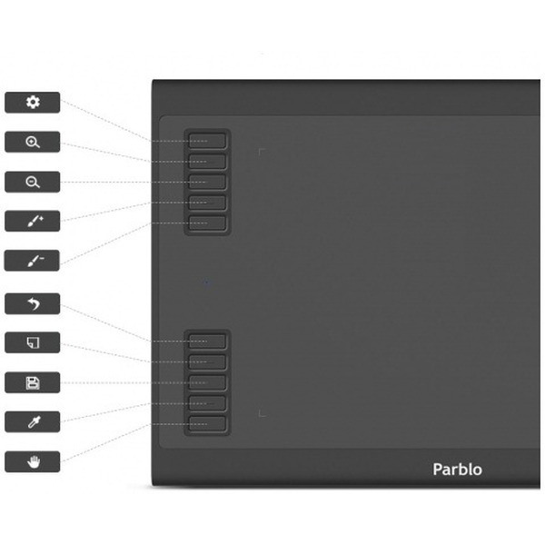 Графический планшет Parblo A610 Plus V2
