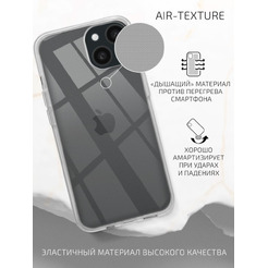 Накладка AKAMI Clear для Apple iPhone 15 Прозрачный (33118)