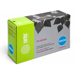 Картридж лазерный Cactus CS-Q5953A Q5953A пурпурный (10000стр.) для HP CLJ 4700
