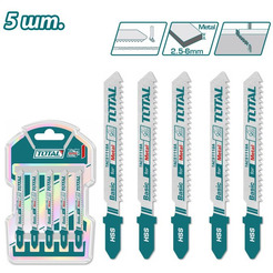 Набор пильных полотен Total TAC51118A (5 шт)