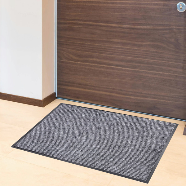 Придверный коврик Sundays Home Ребристый 50x80см 92227 (серый)