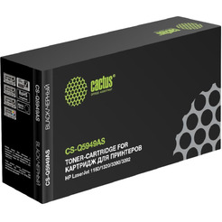 Картридж лазерный Cactus CS-Q5949AS Q5949A черный (2500стр.) для HP LJ 1160/1320/3390/3392