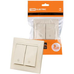 Выключатель TDM Electric Лама SQ1815-0107