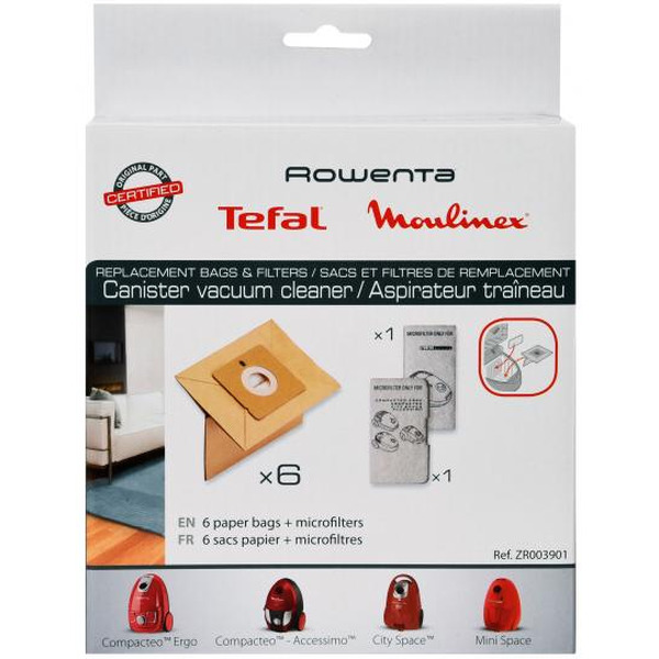 Пылесборники бумажные TEFAL ZR003901