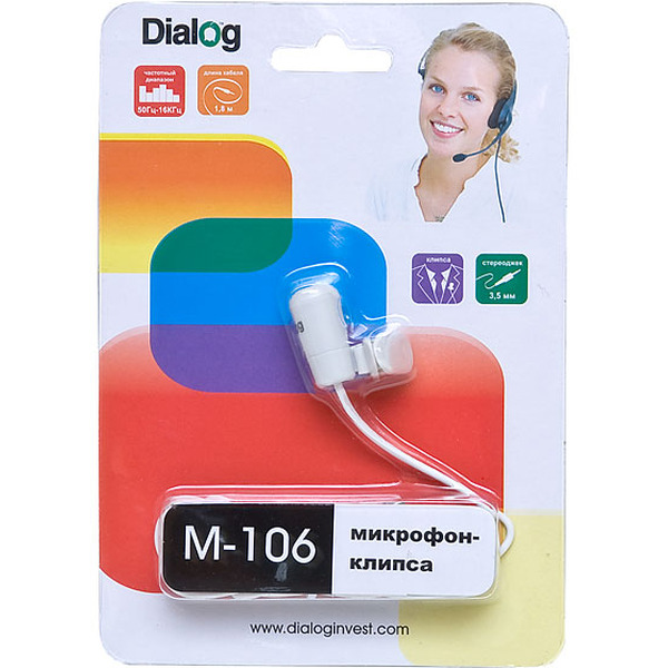 Микрофон Dialog M-106W