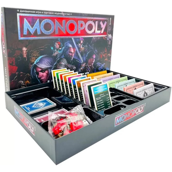 Настольная игра Hasbro Монополия Ведьмак WM04623