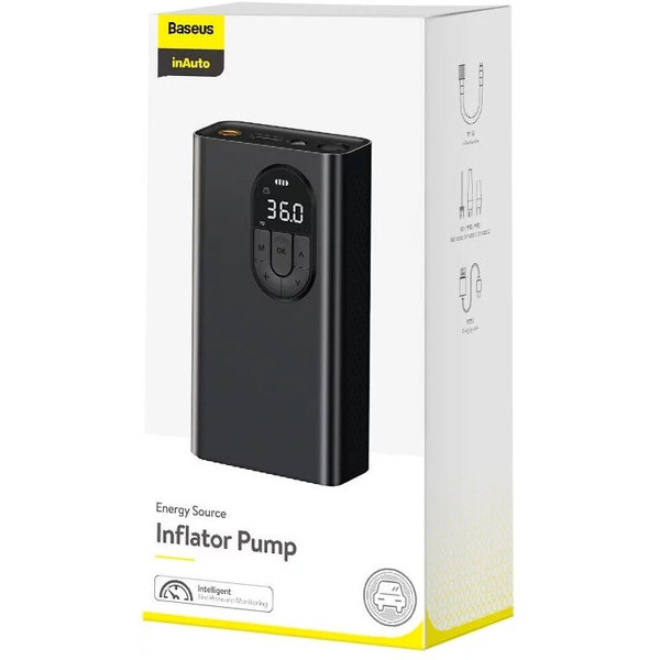 Автомобильный компрессор Baseus Energy Source Inflator Pump Tarnish CRNL040001