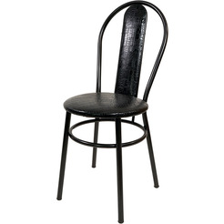 Стул Модуль Венеция Эконом (черный крок на темн мусс)