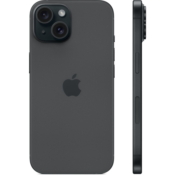 Смартфон Apple iPhone 15 256GB восстановленный ELNU Грейд A, Black (ELN3090A0362)