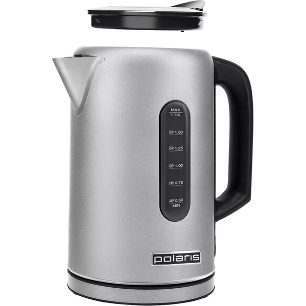 Электрочайник POLARIS PWK 1729CA Water Way Pro Матовый (стальной)
