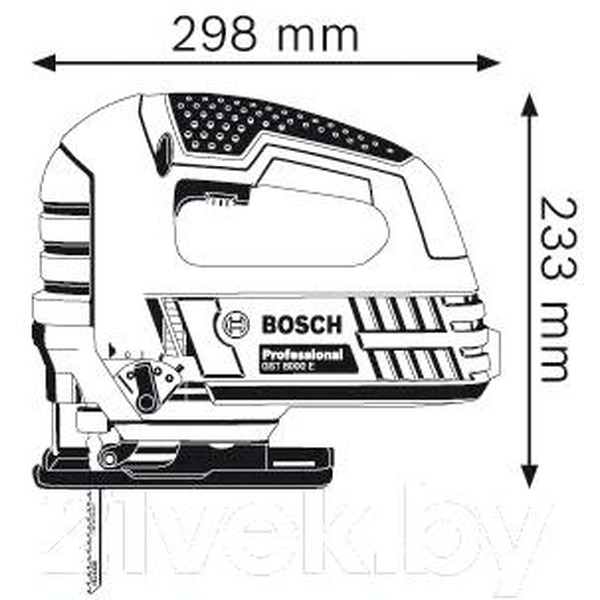 Электролобзик Bosch GST 8000 E Professional (060158H000)
