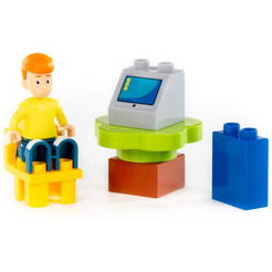 Конструктор Полесье Макси Простоквашино. Дядя Федор за компьютером 23326