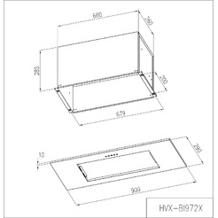 Вытяжка Haier HVX-BI972X