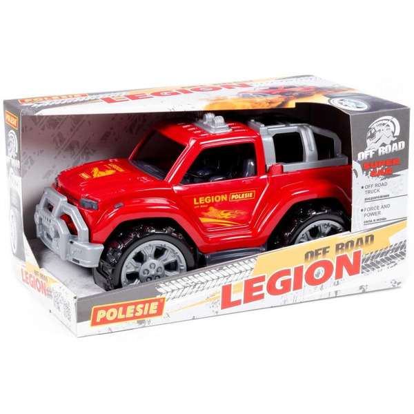 Автомобиль Полесье Легион №2 (красный) 84095